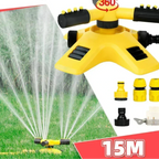 Garden Sprinkler for Lawn and Flower Beds - ABS, Up to 15m Spray Distance, view 2