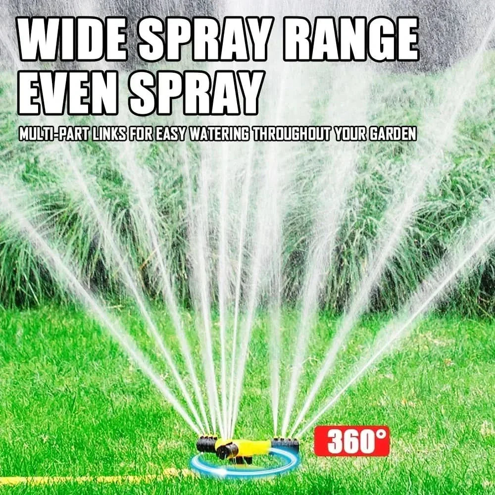 Garden Sprinkler for Lawn and Flower Beds - ABS, Up to 15m Spray Distance, view 4