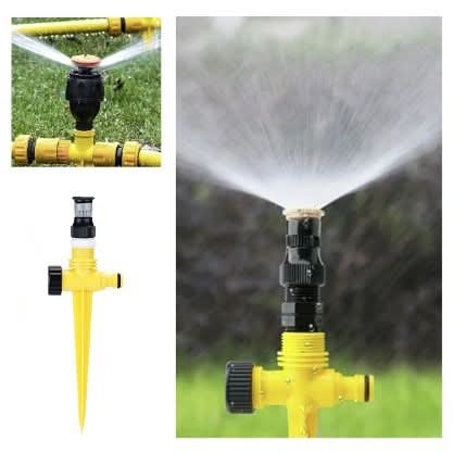 360° Garden Sprinkler - Rotating Watering for Lawn and Plants, view 3