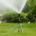 Tripod Lawn Sprinkler for Garden - Adjustable Spray, Turbo Function