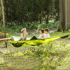 Hammock with Frame for Indoors and Outdoors - Robust Metal, Spacious Design, view 4