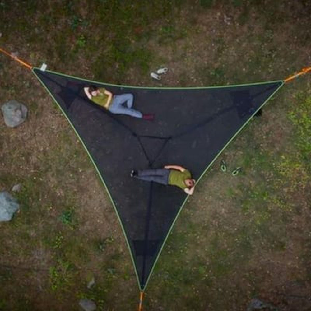 Hammock with Frame for Indoors and Outdoors - Robust Metal, Spacious Design, view 5