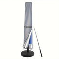 Parasol Cover Waterproof Anti-UV Outdoor - Oxford Fabric, Zipper, Grey or Green, view 6