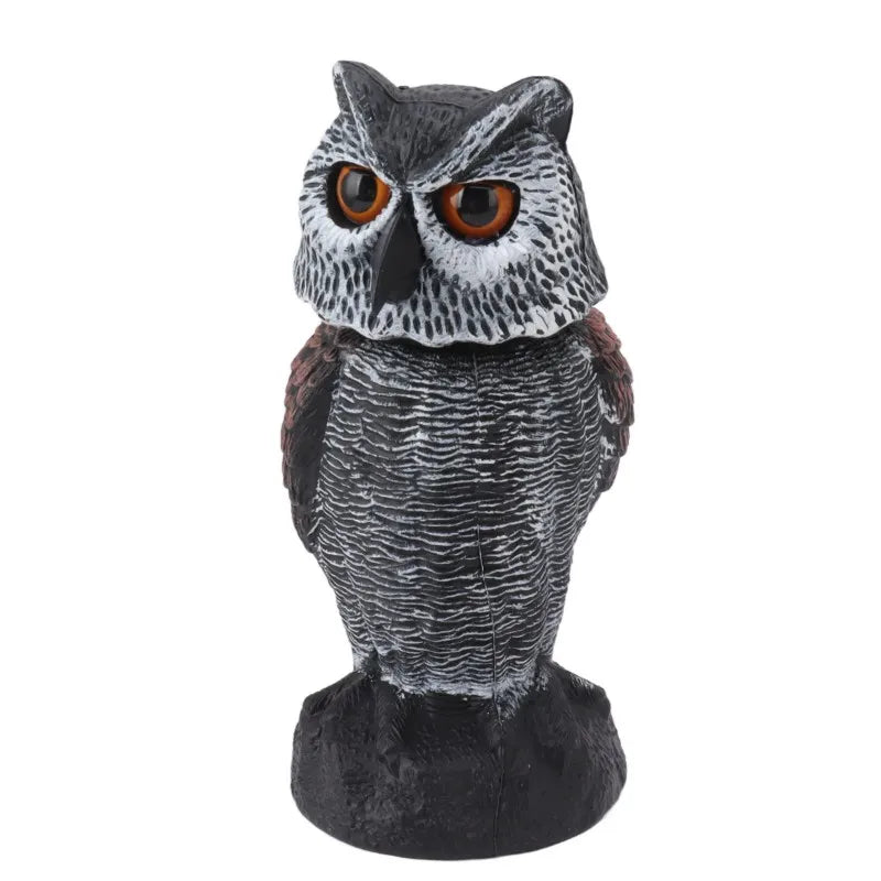 Bird Deterrent Owl for Garden and Balcony - Weather-Resistant Plastic, 26.5 cm, view 2