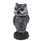 Bird Deterrent Owl for Garden and Balcony - Weather-Resistant Plastic, 26.5 cm, view 2