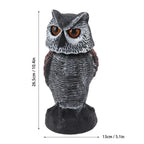 Bird Deterrent Owl for Garden and Balcony - Weather-Resistant Plastic, 26.5 cm, view 4