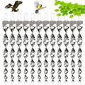 Reflective Bird Deterrent Spiral Rod for Gardens and Balconies - Humane