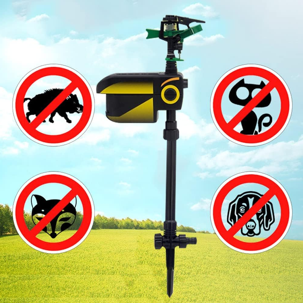 Automatic Motion-Activated Animal Repellent Garden Sprinkler - Battery Operated, view 3