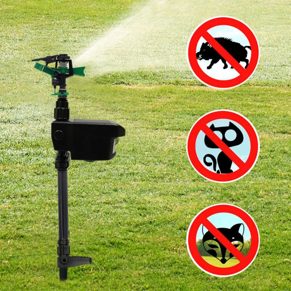 Automatic Motion-Activated Animal Repellent Garden Sprinkler - Battery Operated, view 4