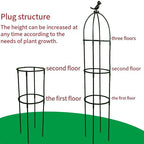 Fiberglass Plant Climbing Aid for Garden - 120 x 50 cm, Weatherproof, view 3