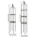 Fiberglass Plant Climbing Aid for Garden - 120 x 50 cm, Weatherproof, view 5