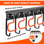 Garden Tool Holder for Shovels, Rakes and Hand Tools