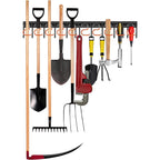 Garden Tool Holder for Shovels, Rakes and Hand Tools