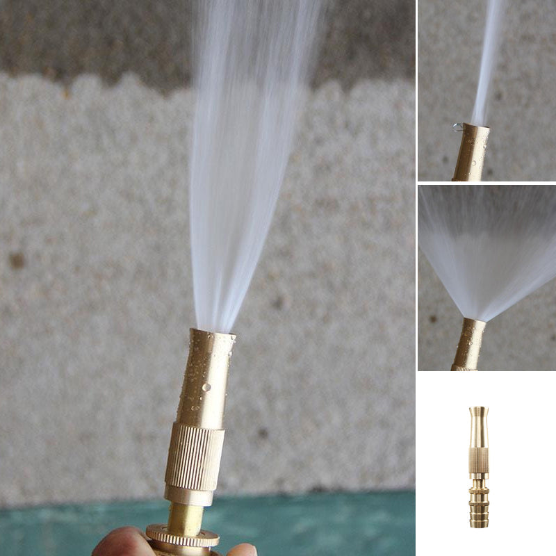 Heavy-duty Brass Garden Nozzle - Card Connection, for Spraying, view 11