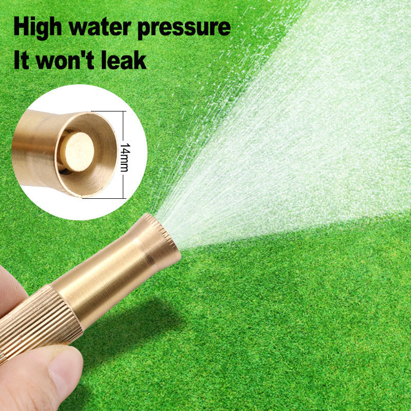 Heavy-duty Brass Garden Nozzle - Card Connection, for Spraying, view 8