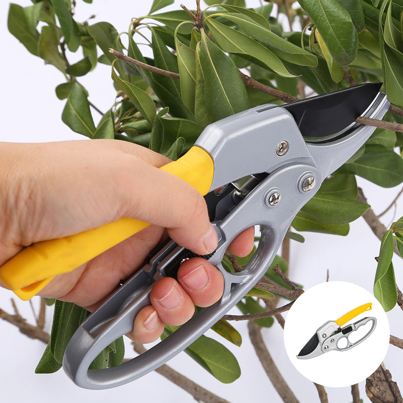 Professional Garden Hedge Trimmer Scissors - Alloyed Steel Blades, 182mm, view 12
