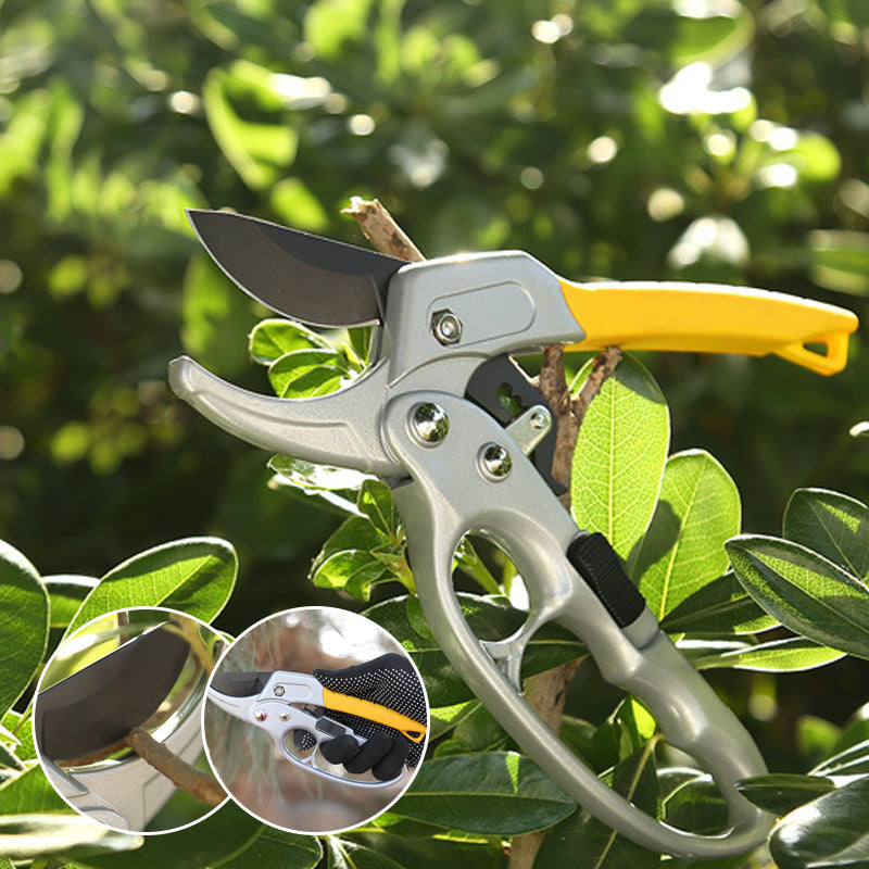 Professional Garden Hedge Trimmer Scissors - Alloyed Steel Blades, 182mm, view 13