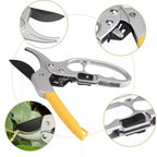 Professional Garden Hedge Trimmer Scissors - Alloyed Steel Blades, 182mm, view 4