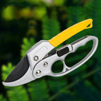 Professional Garden Hedge Trimmer Scissors - Alloyed Steel Blades, 182mm