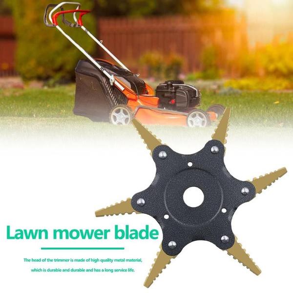 6 Blades Lawn Mower Metal Brush Cutter Blade - Carbide, 245 mm Diameter, view 10