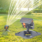 Oscillating Lawn Sprinkler for Garden - 16 Nozzles, 4 Modes, 9280 m² Coverage