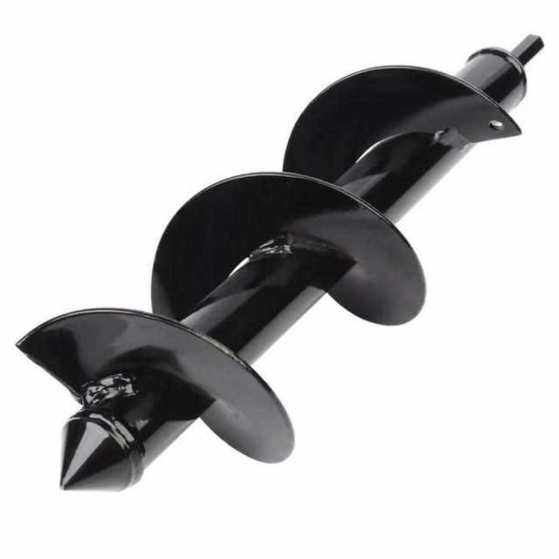 Carbon Steel Garden Hole Digger for Fast Planting - 45cm, Black, view 5