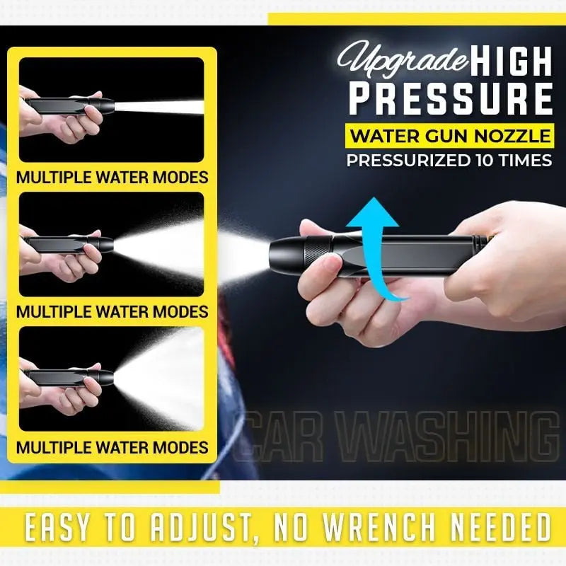 High Pressure Cleaning Nozzle - Multi-Jet Water Gun, Coated Copper Alloy, view 5