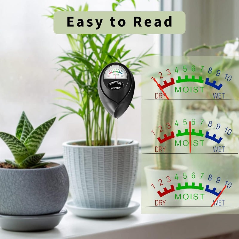 Battery-Free Soil Moisture Meter - 17 cm Probe, Indoor and Outdoor Use, view 2
