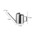 Stainless Steel Watering Can for Indoor & Outdoor Plants - 300ml Long Spout