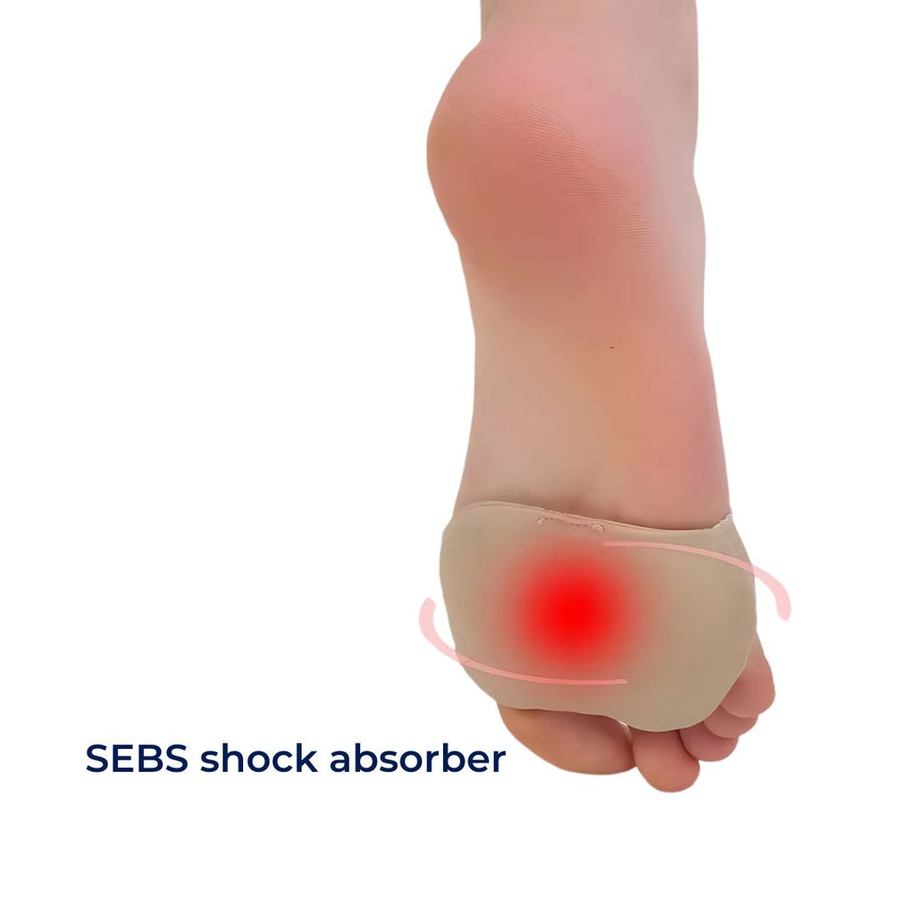 Gel Cushion Metatarsal Support Pads for Morton’s Neuroma and Metatarsalgia