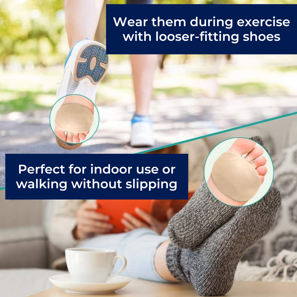 Gel Cushion Metatarsal Support Pads for Morton’s Neuroma and Metatarsalgia