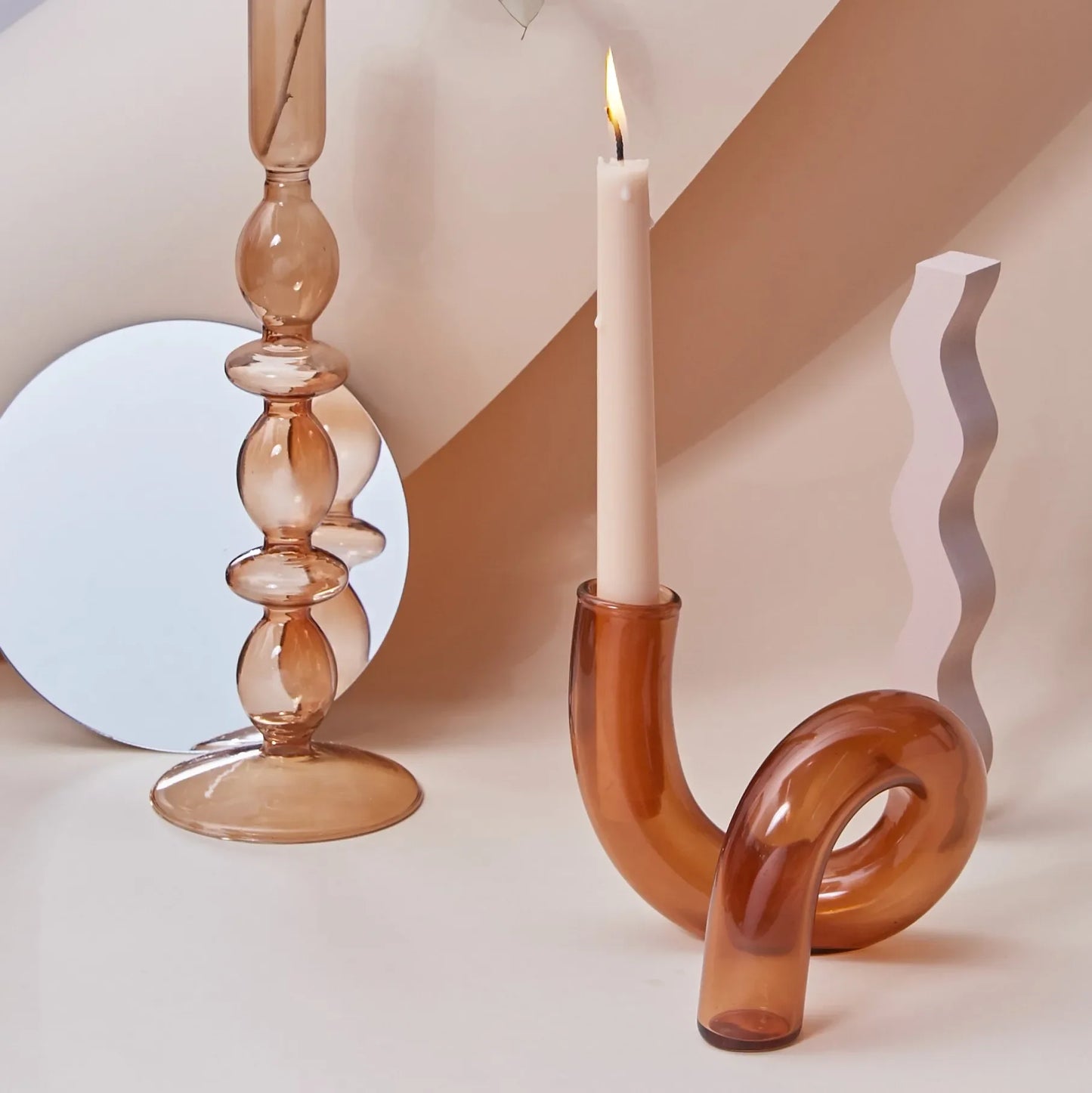 Gemma Candle Holder & Vase-Welvere