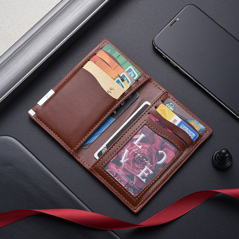 Genuine Leather RFID-Blocking Card Holder