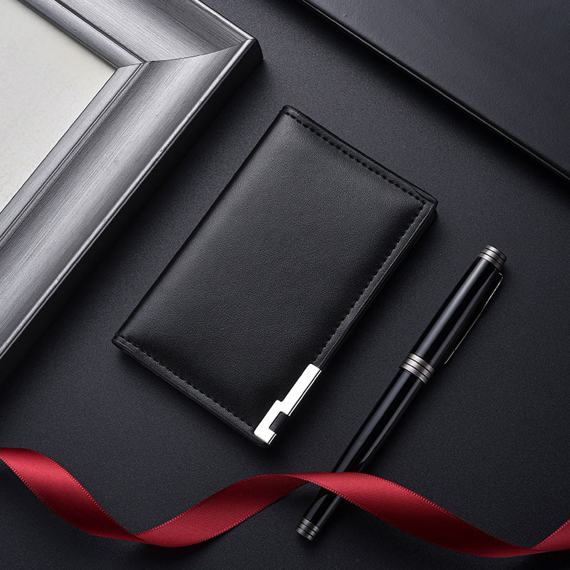 Genuine Leather RFID-Blocking Card Holder