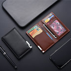 Genuine Leather RFID-Blocking Card Holder