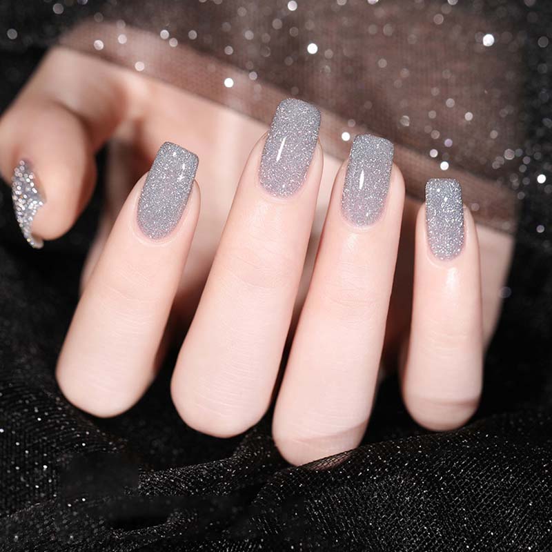 Glitter and Diamond Gel Nail Polish, 8ml