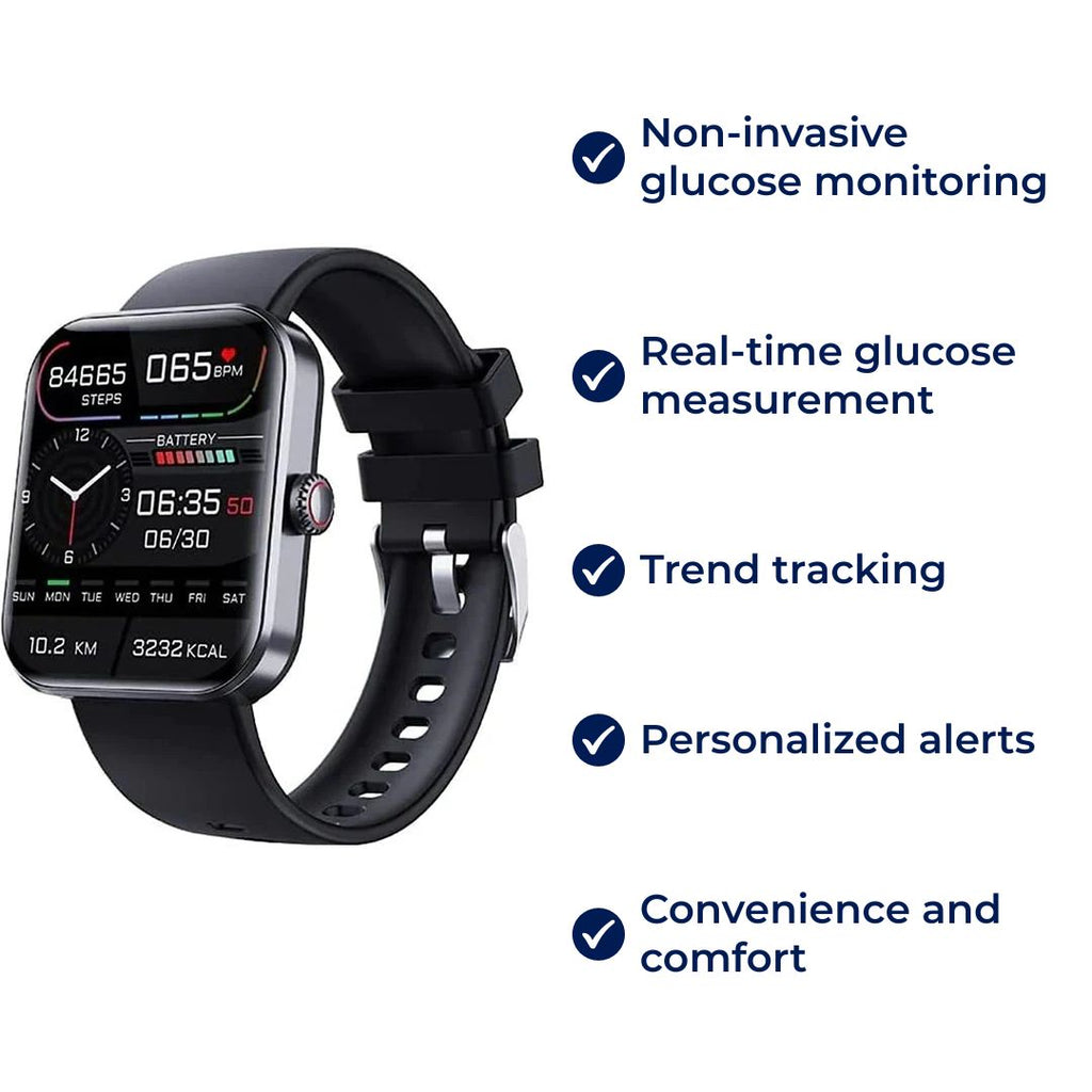 Glucowatch Blood Glucose Monitoring Smartwatch