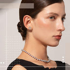 Gold-Plated Magnetic Earrings in Crystal or Pearl-Style Designs