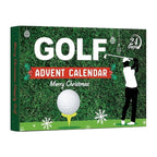 Golf Advent Calendar with 24 Daily Surprises and Accessories