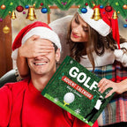 Golf Advent Calendar with 24 Daily Surprises and Accessories