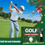 Golf Advent Calendar with 24 Daily Surprises and Accessories