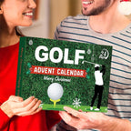 Golf Advent Calendar with 24 Daily Surprises and Accessories