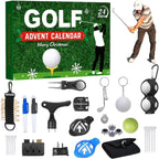 Golf Advent Calendar with 24 Daily Surprises and Accessories