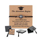 Graduation Commemorative Compass Bracelet with Stainless Steel Charm