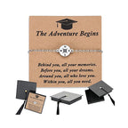 Graduation Commemorative Compass Bracelet with Stainless Steel Charm