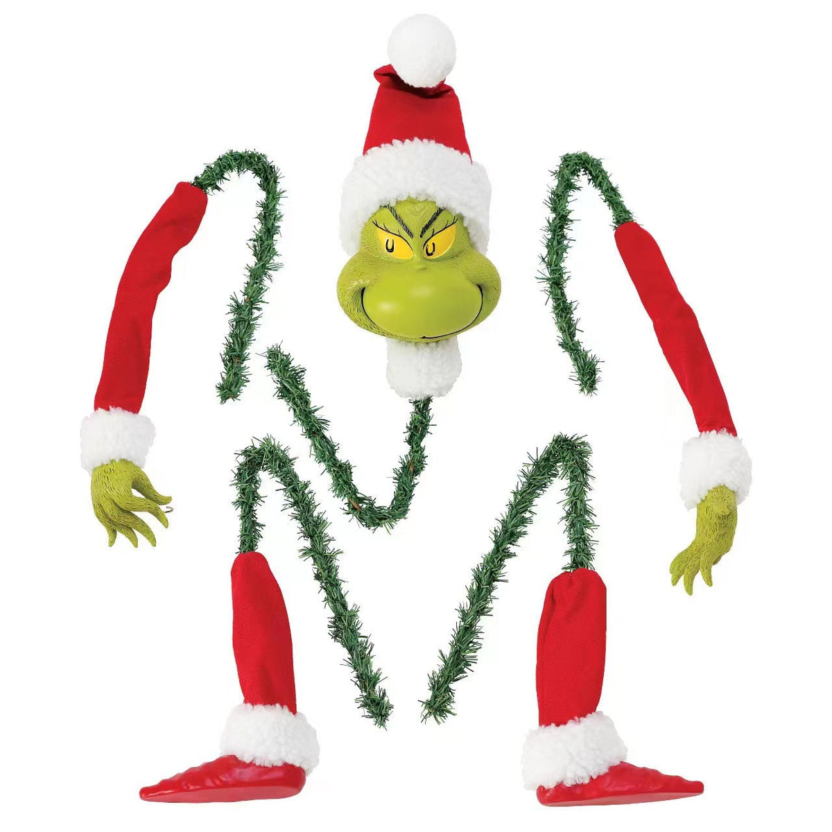 Grinch Christmas Tree Five-Piece Decoration Set