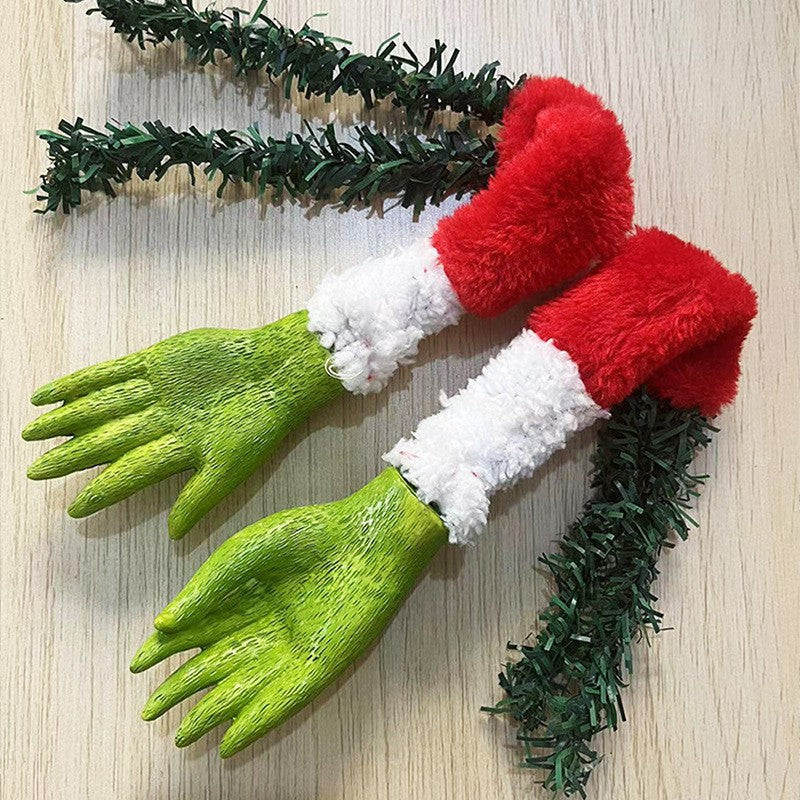 Grinch Christmas Tree Five-Piece Decoration Set