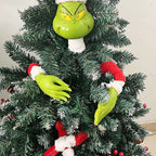 Grinch Christmas Tree Five-Piece Decoration Set