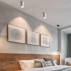 Gunna Black & White Surface Mounted Downlight-Welvere