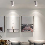 Gunna Black & White Surface Mounted Downlight-Welvere